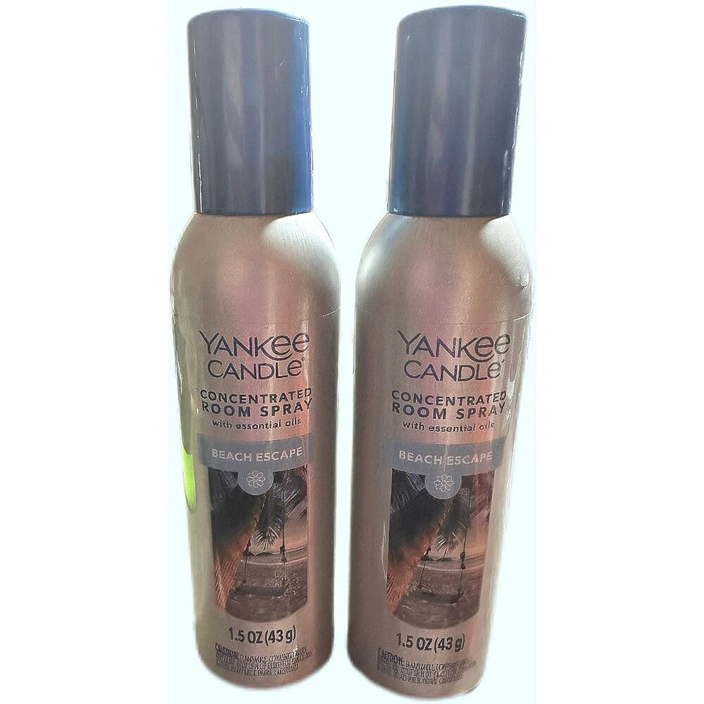 Yankee Candle BEACH ESCAPE Concentrated Room Spray Lot 2 Discontinued